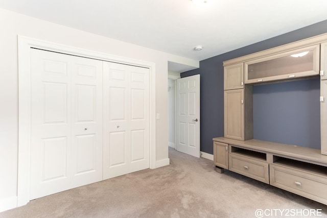 3905 Sunset Vw, Wayland, MI 49348 - unfurnished bedroom featuring light colored carpet and a closet
