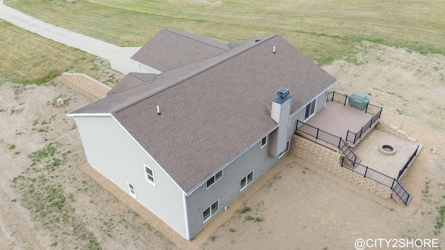 3905 Sunset Vw, Wayland, MI 49348 - aerial view of property and surrounding area