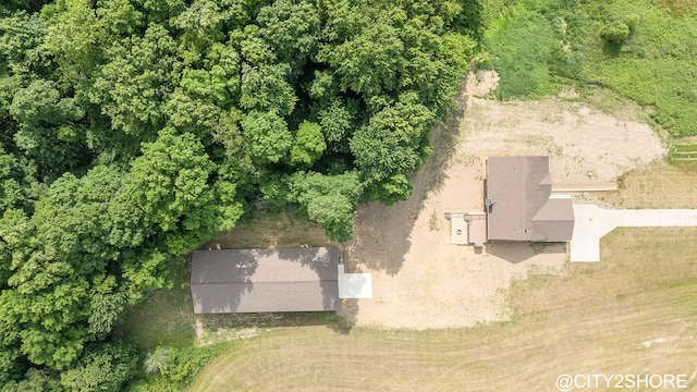 3905 Sunset Vw, Wayland, MI 49348 - view from above of property