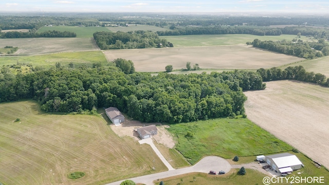 3905 Sunset Vw, Wayland, MI 49348 - aerial view of sparsely populated area