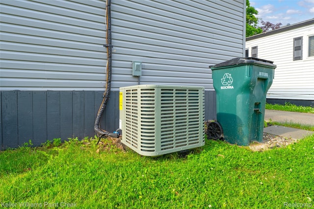 1641 Silman St, Ferndale, MI 48220 - exterior view of a cooling unit