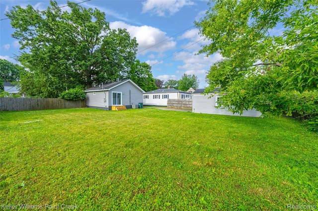 1641 Silman St, Ferndale, MI 48220 - view of yard with an outbuilding