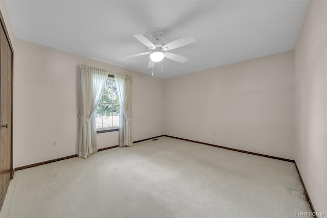 366 Tara Dr, Troy, MI 48085 - spare room featuring carpet flooring and ceiling fan