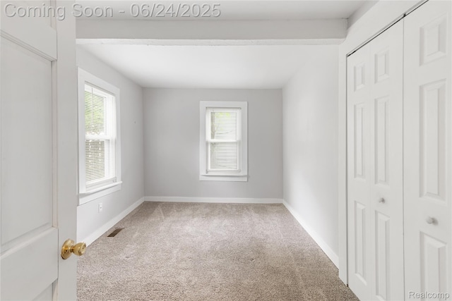 2814 Crooks Rd, Royal Oak, MI 48073 - unfurnished bedroom featuring carpet flooring and a closet