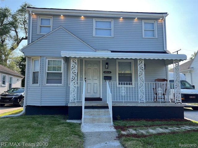 4064 Moore St, Inkster, MI 48141 - view of front of property featuring a porch