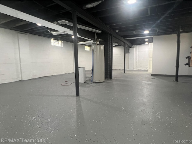 4064 Moore St, Inkster, MI 48141 - basement with water heater