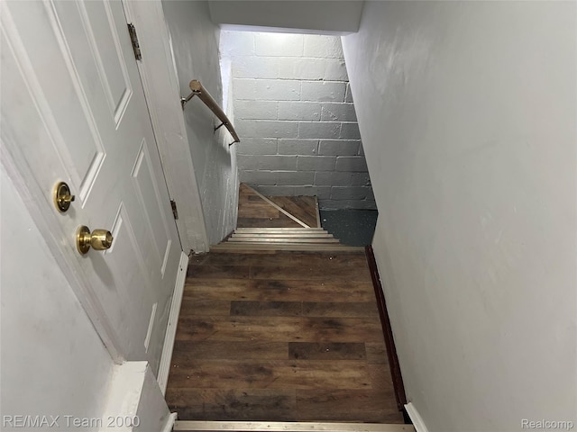 4064 Moore St, Inkster, MI 48141 - stairway featuring wood finished floors