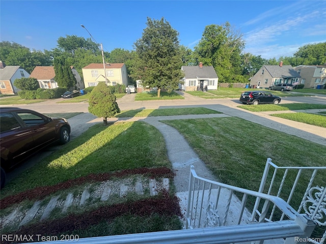 4064 Moore St, Inkster, MI 48141 - view of green lawn with a residential view