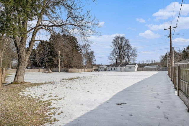 9922 S Sprinkle Rd, Portage, MI 49002 - view of yard covered in snow