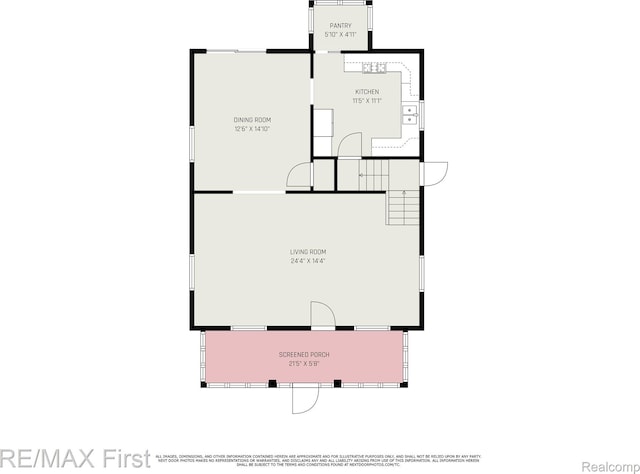 442 Washington St, Marine City, MI 48039 - view of home floor plan
