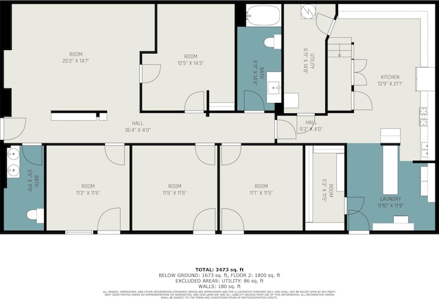 11303 W Dr N, Bellevue, MI 49021 - view of room layout