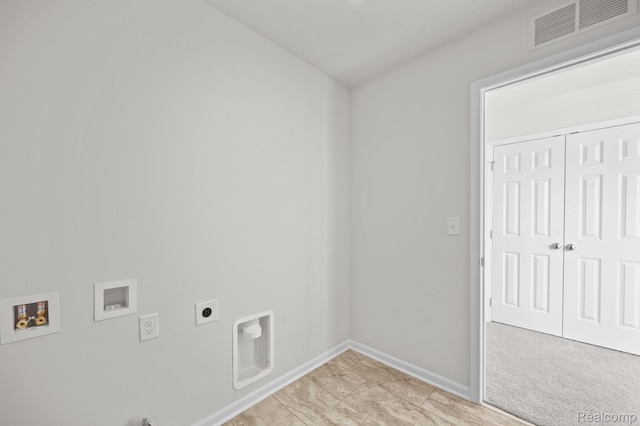 48495 Old Oak Trl, Van Buren, MI 48111 - washroom with washer hookup, electric dryer hookup, and gas dryer hookup