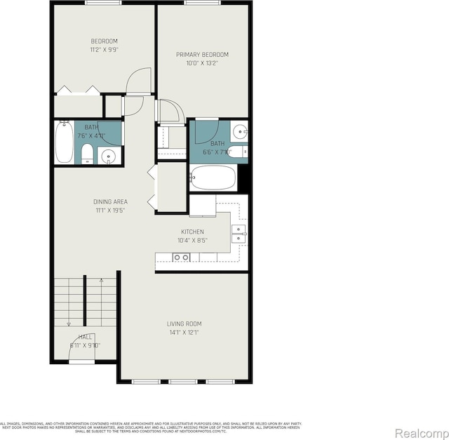 664 Lydia Ln, Pontiac, MI 48341 - view of home floor plan