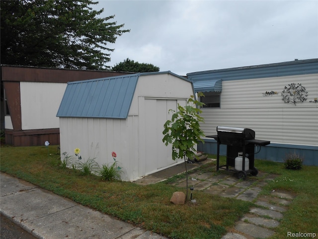 626 Barefoot Ln, Port Sanilac, MI 48469 - view of shed