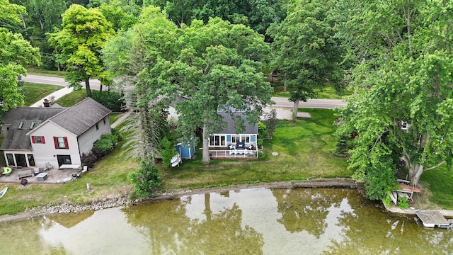 4449 Cordley Lake Rd, Pinckney, MI 48169 - aerial view of property and surrounding area featuring a nearby body of water