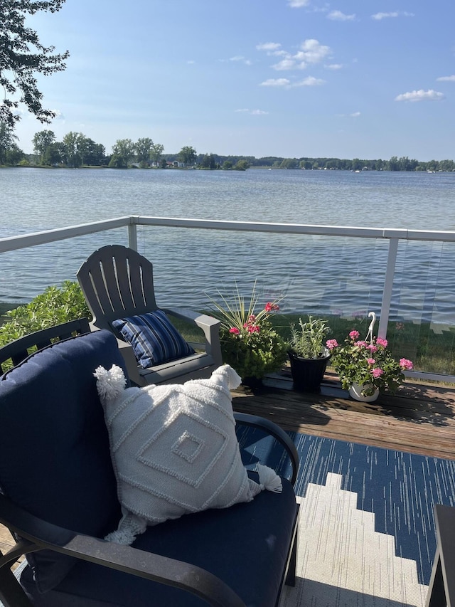 4449 Cordley Lake Rd, Pinckney, MI 48169 - balcony with a water view