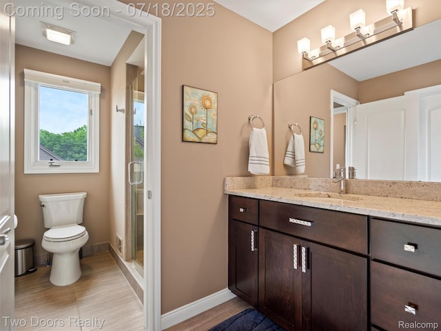 3551 Royal Berkshire Ln, Oakland, MI 48363 - bathroom featuring vanity and a stall shower