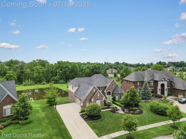 3551 Royal Berkshire Ln, Oakland, MI 48363 - view of subject property featuring a large body of water