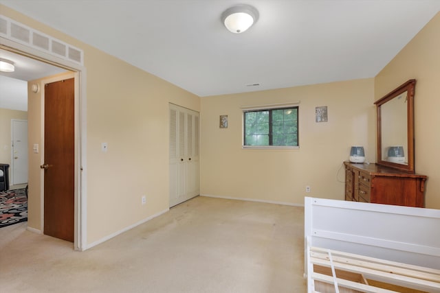 22811 Grove St, Saint Clair Shores, MI 48080 - unfurnished bedroom featuring light colored carpet and a closet