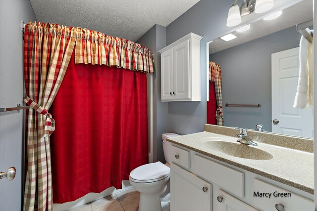 5589 Sandalwood Ct Unit 22, Norton Shores, MI 49441 - bathroom with vanity, tile patterned floors, and a shower with shower curtain