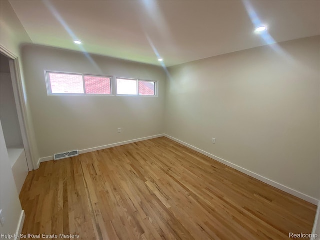 2705 Stone St, Port Huron, MI 48060 - unfurnished room with light wood-style flooring and recessed lighting
