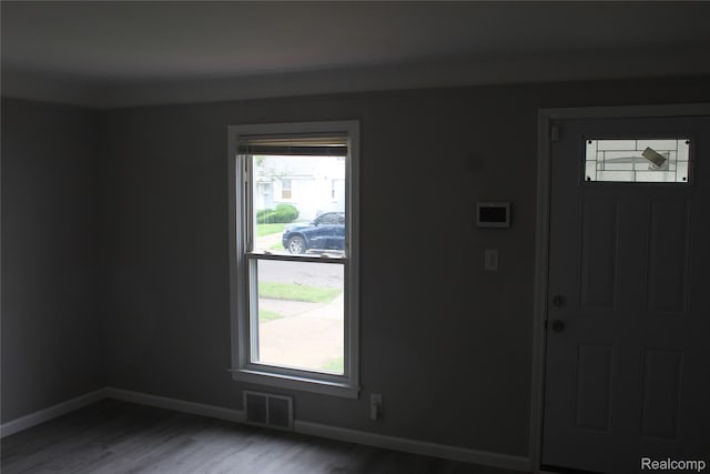 20153 Hartwell St, Detroit, MI 48235 - foyer entrance featuring wood finished floors and plenty of natural light