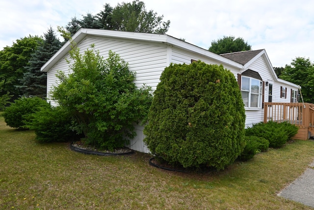 4105 Sawgrass Trl, Muskegon, MI 49442 - view of home's exterior with a yard
