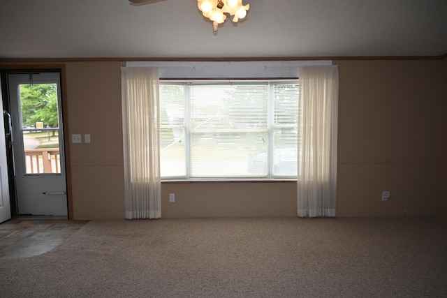 4105 Sawgrass Trl, Muskegon, MI 49442 - view of carpeted empty room