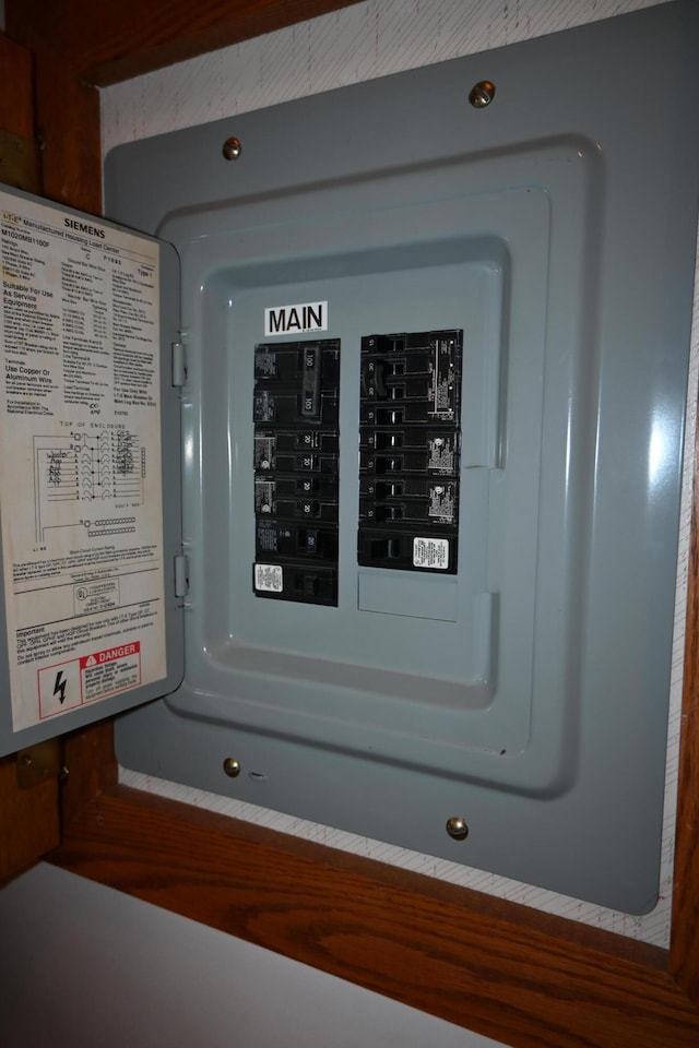 4105 Sawgrass Trl, Muskegon, MI 49442 - utility room featuring electric panel