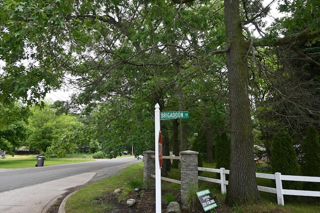 4105 Sawgrass Trl, Muskegon, MI 49442 - view of asphalt road