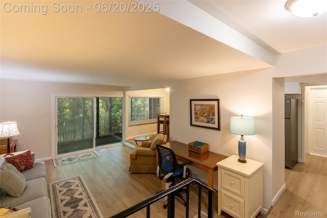 16591MIDDLEBELTRD Middlebelt Rd Unit 4, Livonia, MI 48154 - home office featuring light wood-style floors