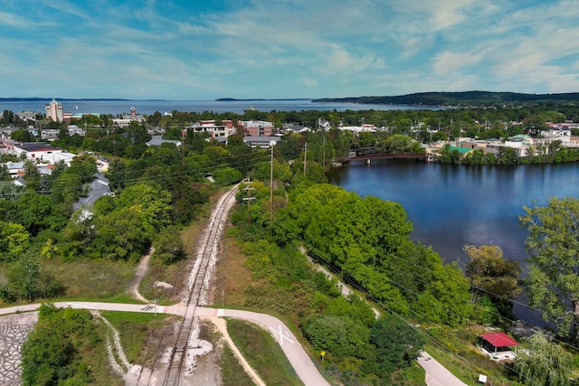 982 Lake Ridge Dr, Traverse City, MI 49684 - drone / aerial view of a nearby body of water