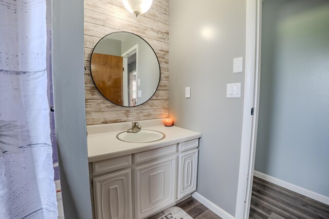 68026 Union Rd S, Union, MI 49130 - bathroom with vanity and wood finished floors