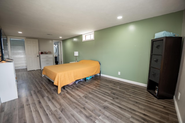 68026 Union Rd S, Union, MI 49130 - bedroom featuring wood finished floors and recessed lighting