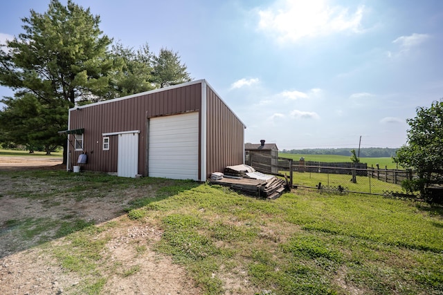 68026 Union Rd S, Union, MI 49130 - view of outbuilding featuring driveway and a view of countryside