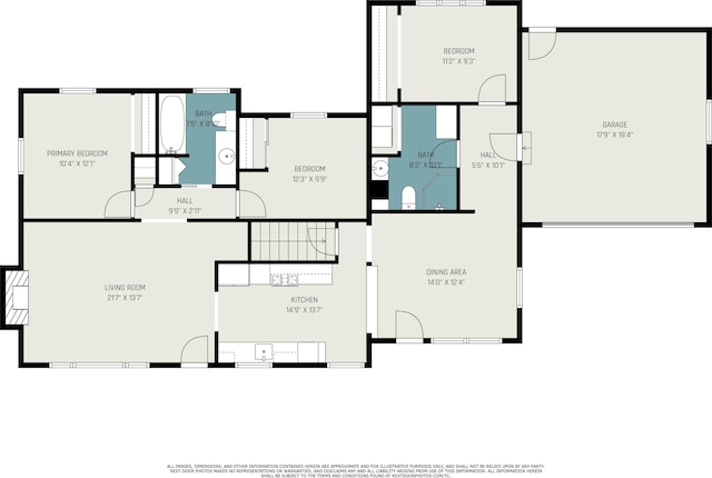 8565 Rives Junction Rd, Rives Junction, MI 49277 - view of room layout