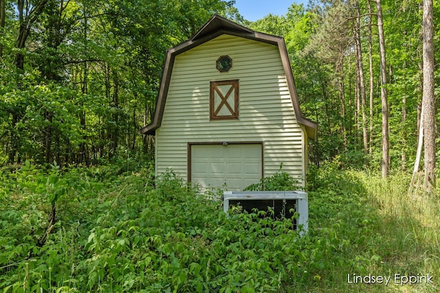 10201 Fillmore St, Zeeland, MI 49464 - view of outdoor structure with a view of trees