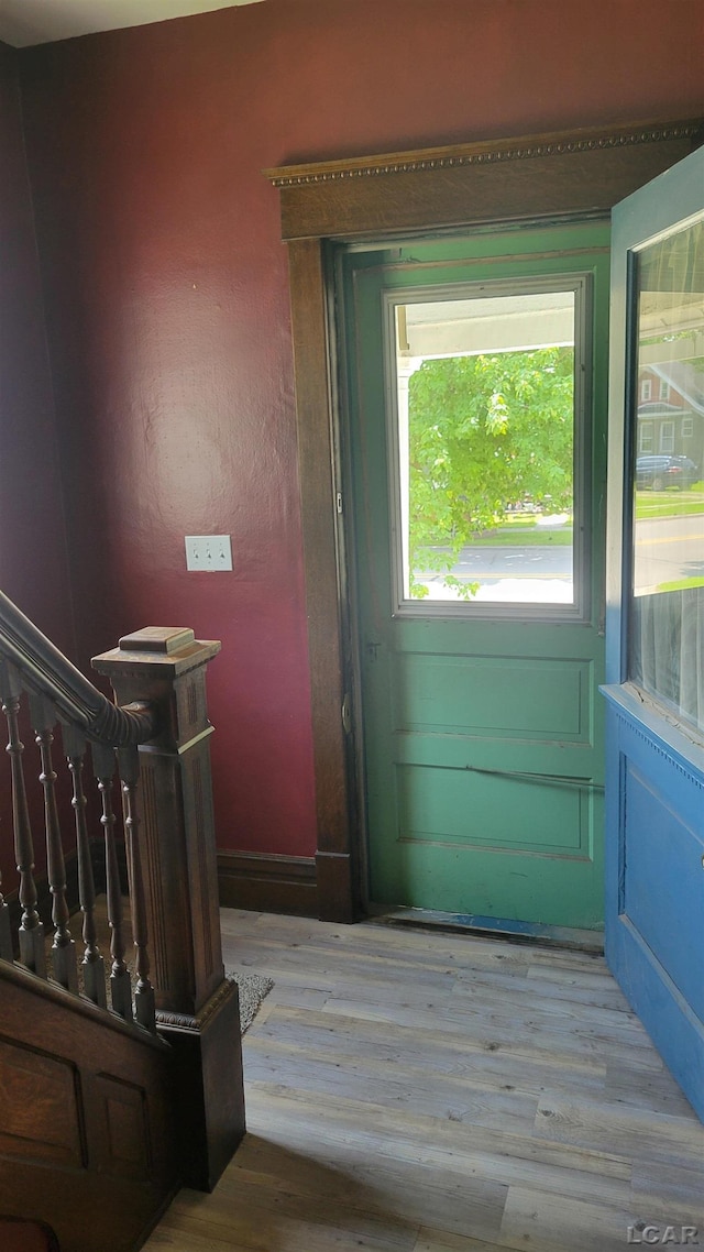 511 E Main St, Morenci, MI 49256 - entryway with wood finished floors