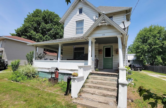 511 E Main St, Morenci, MI 49256 - view of front of house with a porch