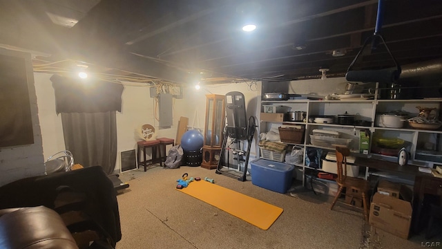 511 E Main St, Morenci, MI 49256 - unfinished basement with electric panel