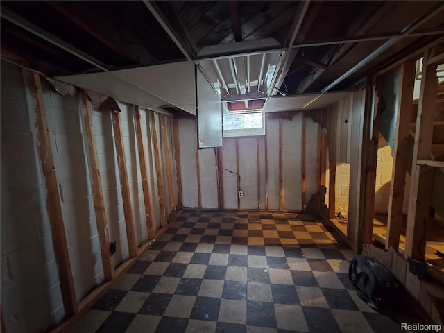 19466 Packard St, Detroit, MI 48234 - basement with dark floors