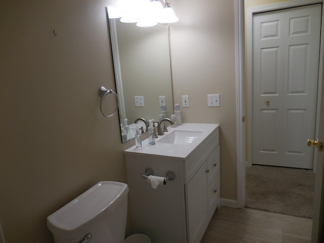 8103 Robinbrook St, Richland, MI 49083 - bathroom featuring vanity and wood finished floors