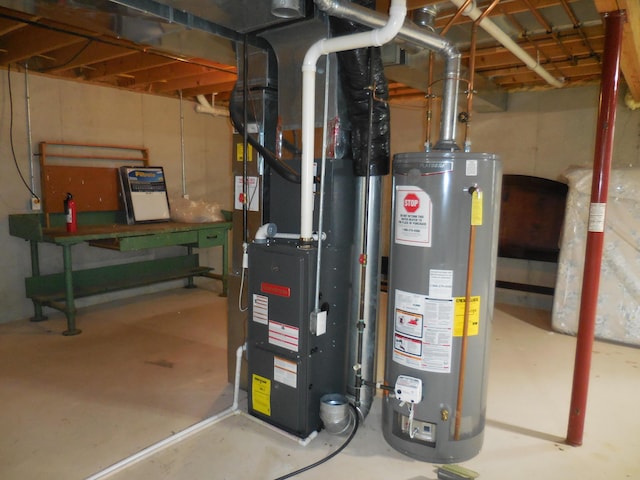 8103 Robinbrook St, Richland, MI 49083 - utilities featuring water heater