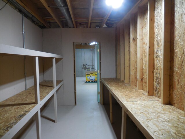 8103 Robinbrook St, Richland, MI 49083 - view of unfinished basement
