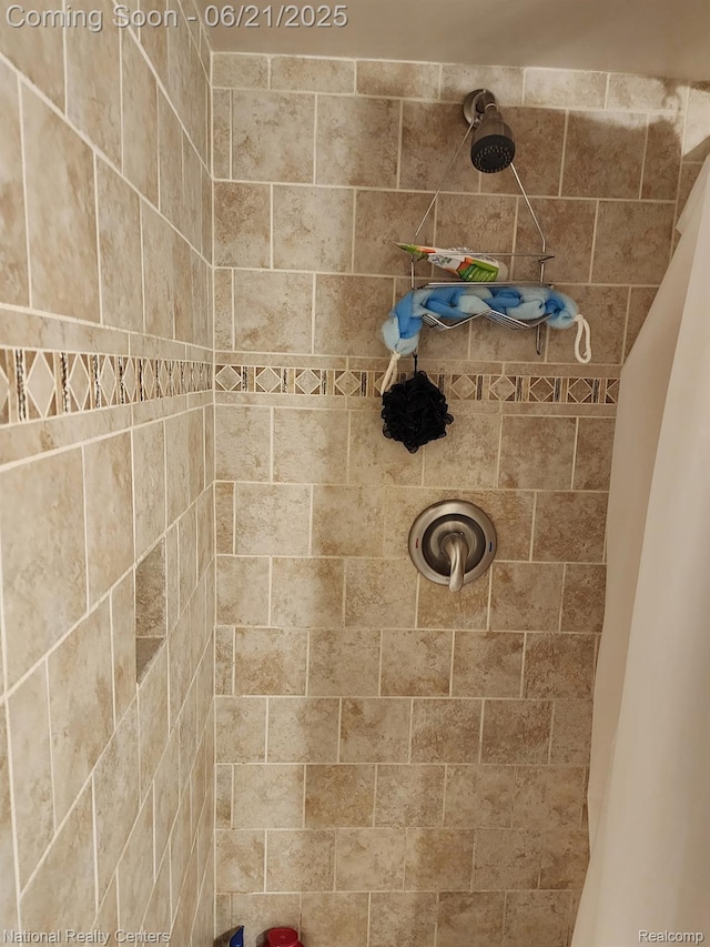 1693 Marion Ave, Lincoln Park, MI 48146 - full bath featuring tiled shower