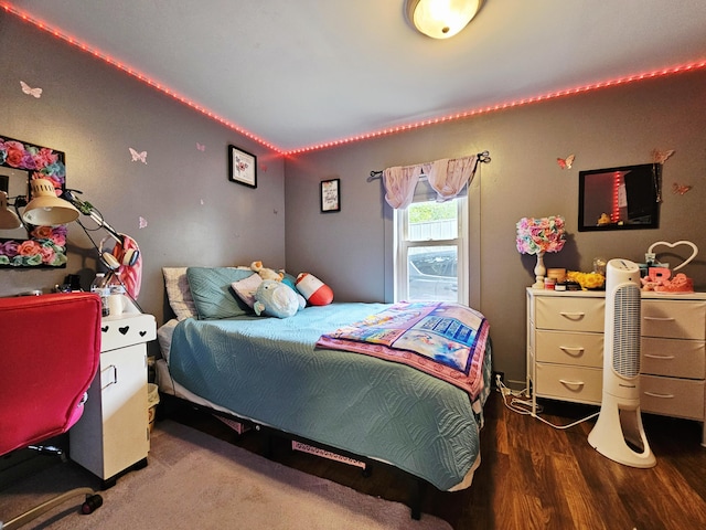209 Sarah St, Adrian, MI 49221 - bedroom featuring wood finished floors