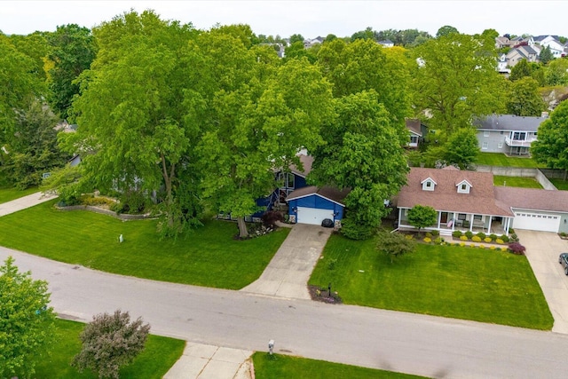 6767 Knollview Dr, Hudsonville, MI 49426 - aerial view of property and surrounding area