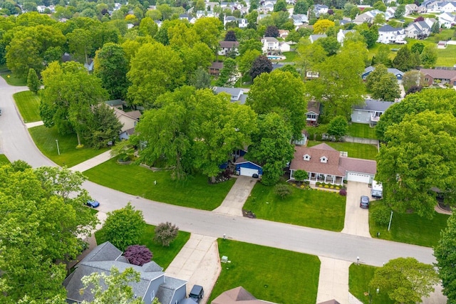 6767 Knollview Dr, Hudsonville, MI 49426 - aerial perspective of suburban area