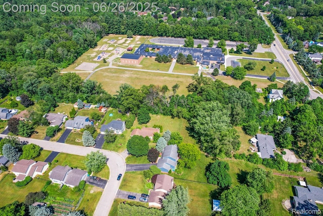 4386 Kelly Circle Dr, Commerce Twp, MI 48390 - aerial view of property and surrounding area