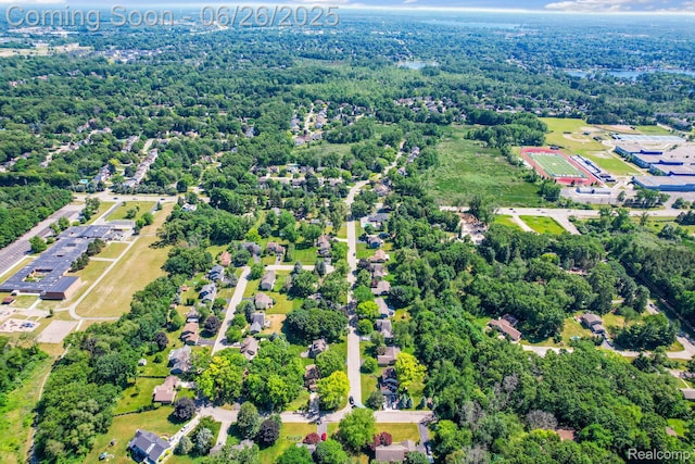 4386 Kelly Circle Dr, Commerce Twp, MI 48390 - aerial view of property and surrounding area